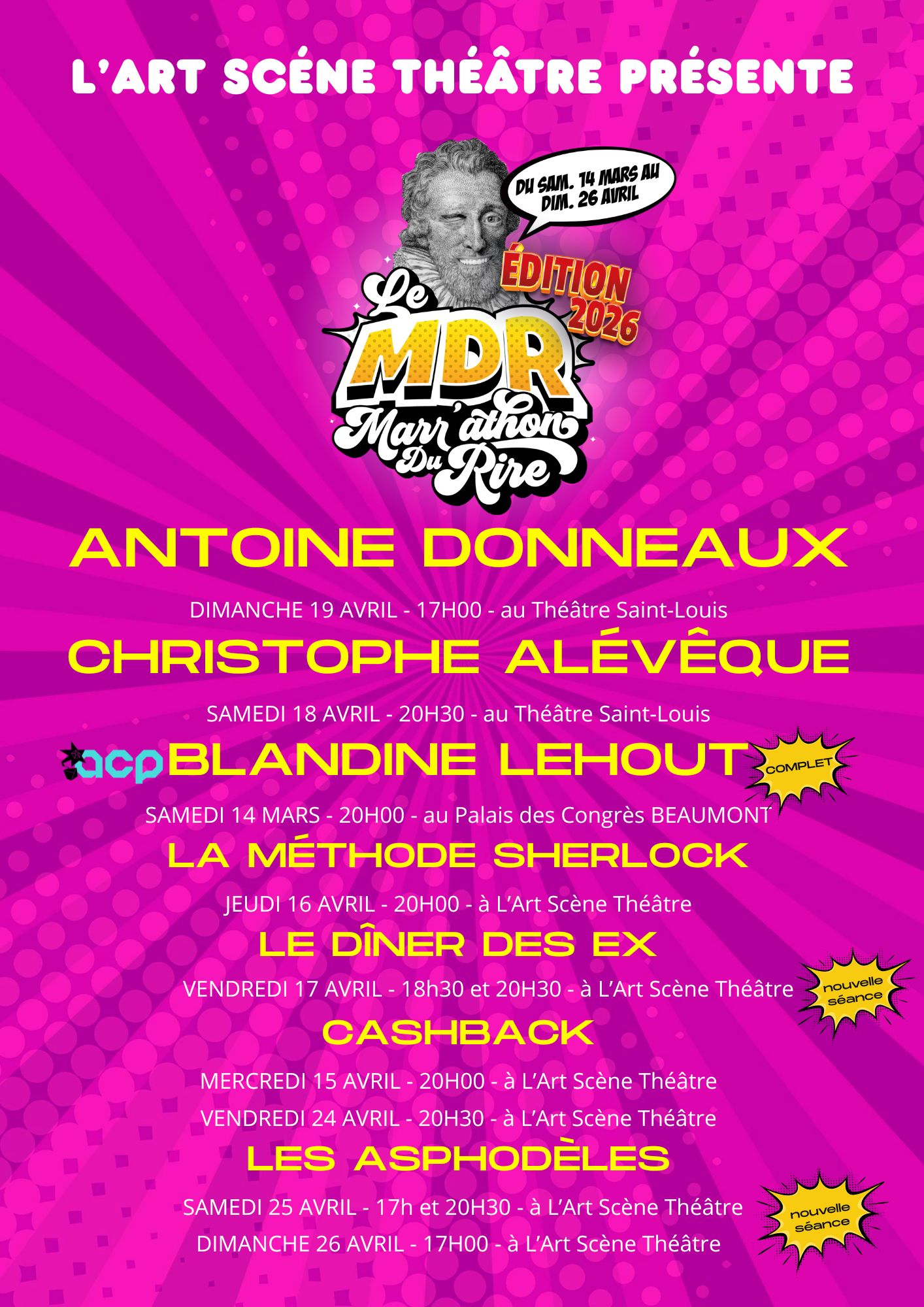  LE MARR’ATHON DU RIRE